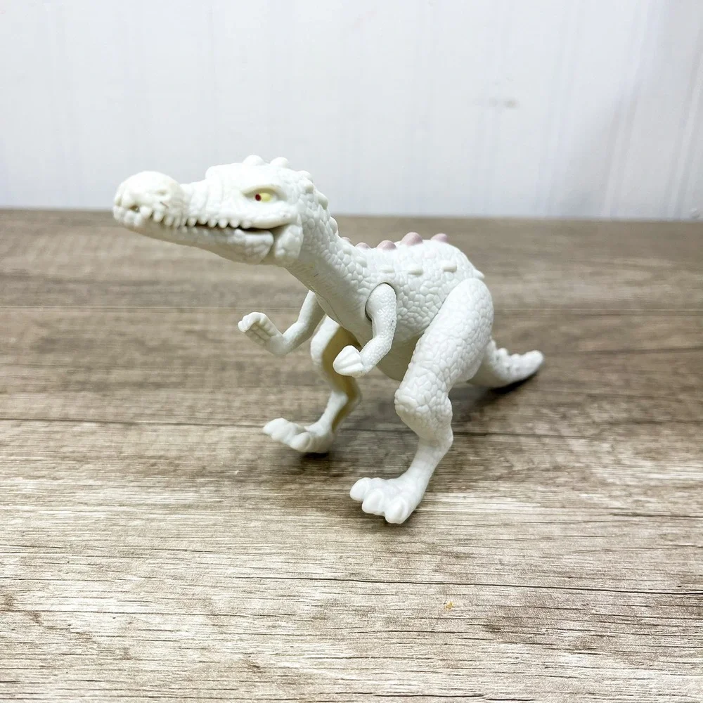 Ice Age McDonald's Rudy Dinosaur Toy 2009 Dawn of the Dinosaurs White Figure